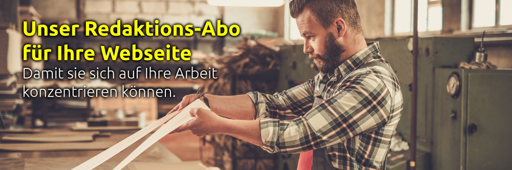 Teaserbild: Unser Redaktions-Abonnement für Ihre Webseite